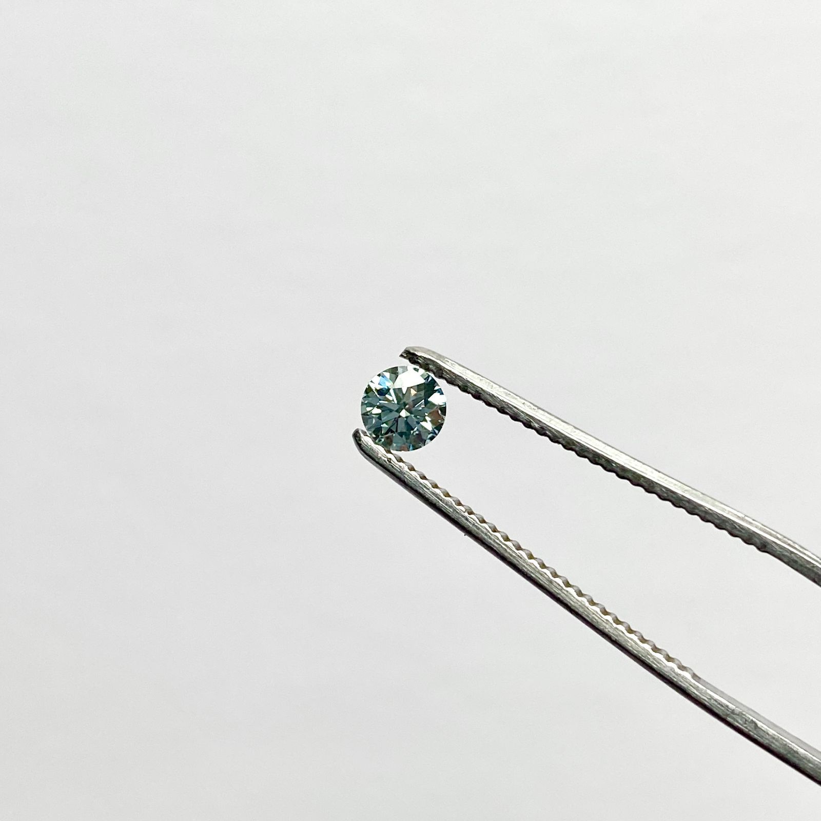 天然宝石ルース】ブルーダイヤモンド 0.316ct ラウンド