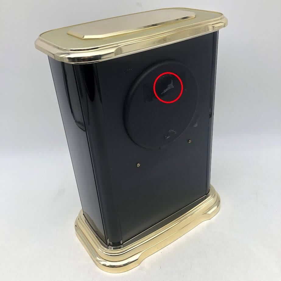 ss7244 【中古】 セイコー 置時計 BZ314G ゴールド 高さ30cm