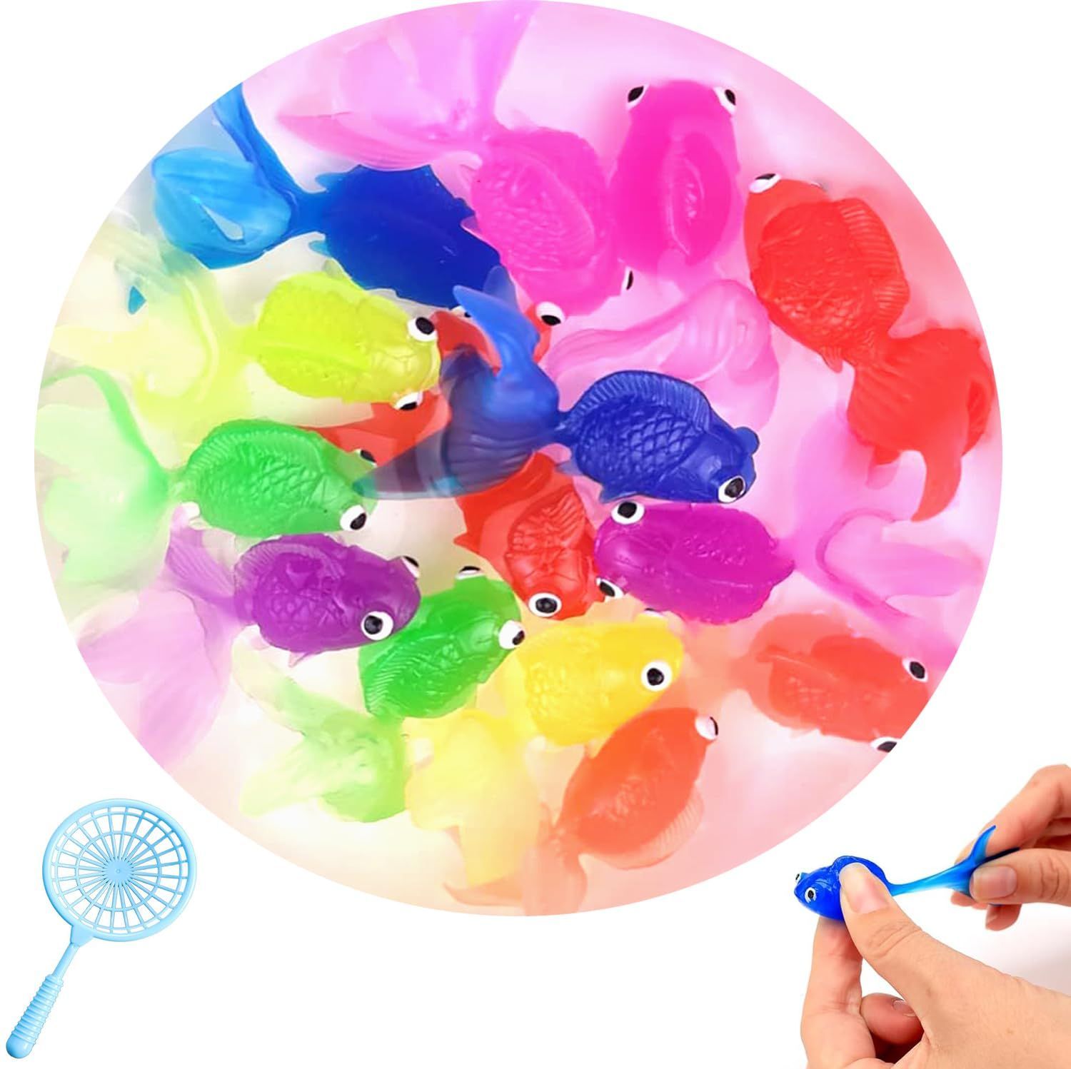 新着商品】SensaBliss 金魚すくいセット 21匹 ポイ おうち縁日