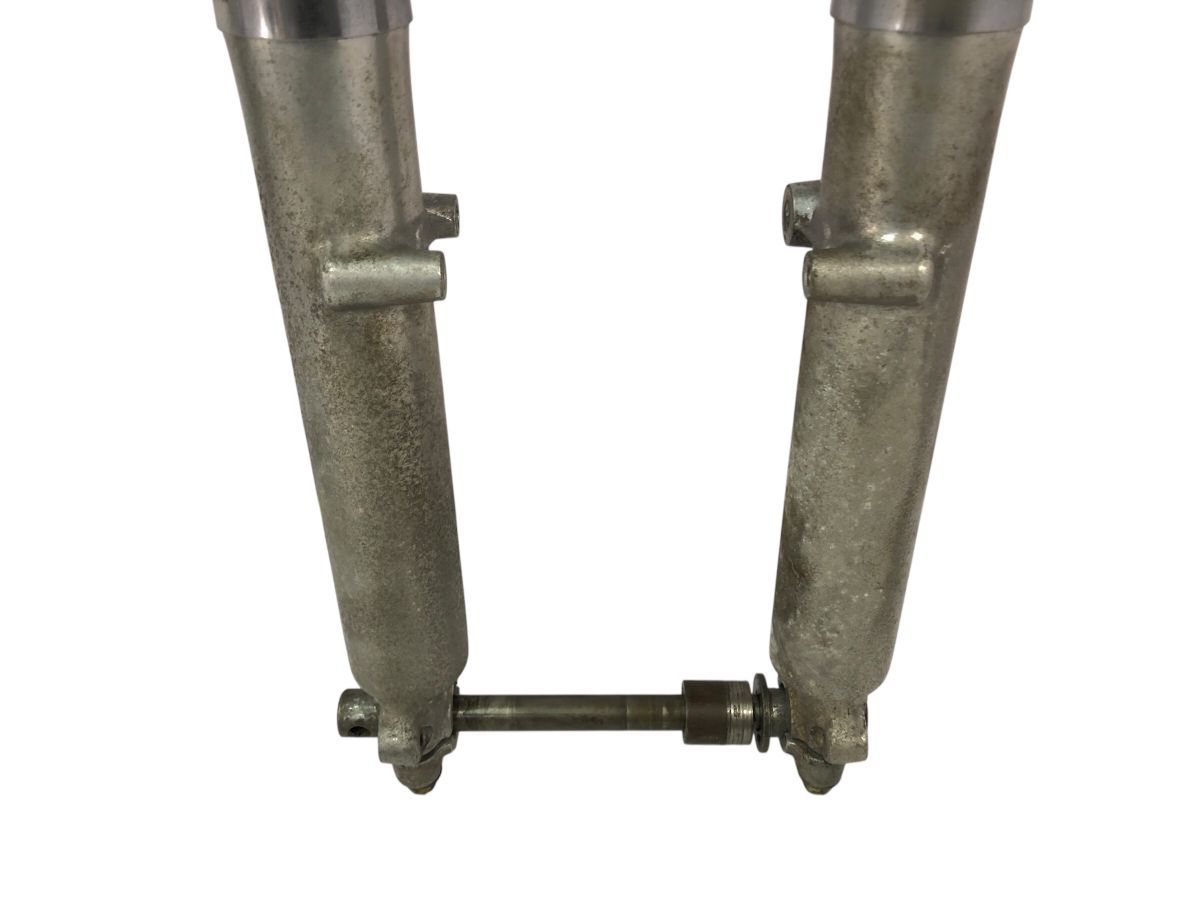 ドリーム CB250 エクスポート 1971-72年式 フロントフォーク セット ステム トップブリッジ ヘッドライトステー 2766-M6211 BRIGHTFACE_UK