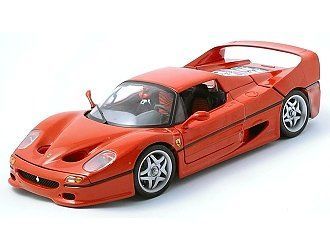 (未使用･未開封品)MATTEL DL 1/18 フェラーリ・F50 (レッド) 完成品 中古】(未使用・未開封品)MATTEL DL 1/18 フェラーリ・F50 (レッド