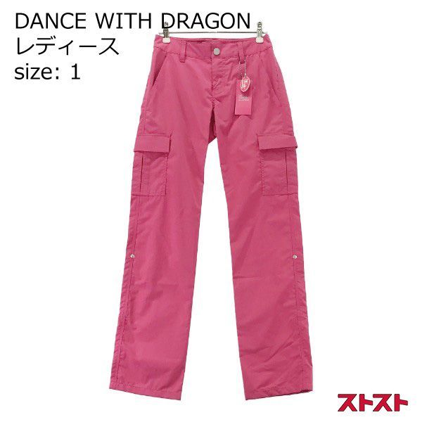 新作入荷，安い DANCE WITH DRAGON ダンスウィズドラゴン ロングパンツ ピンク系 1 [240001811050] パンツ
