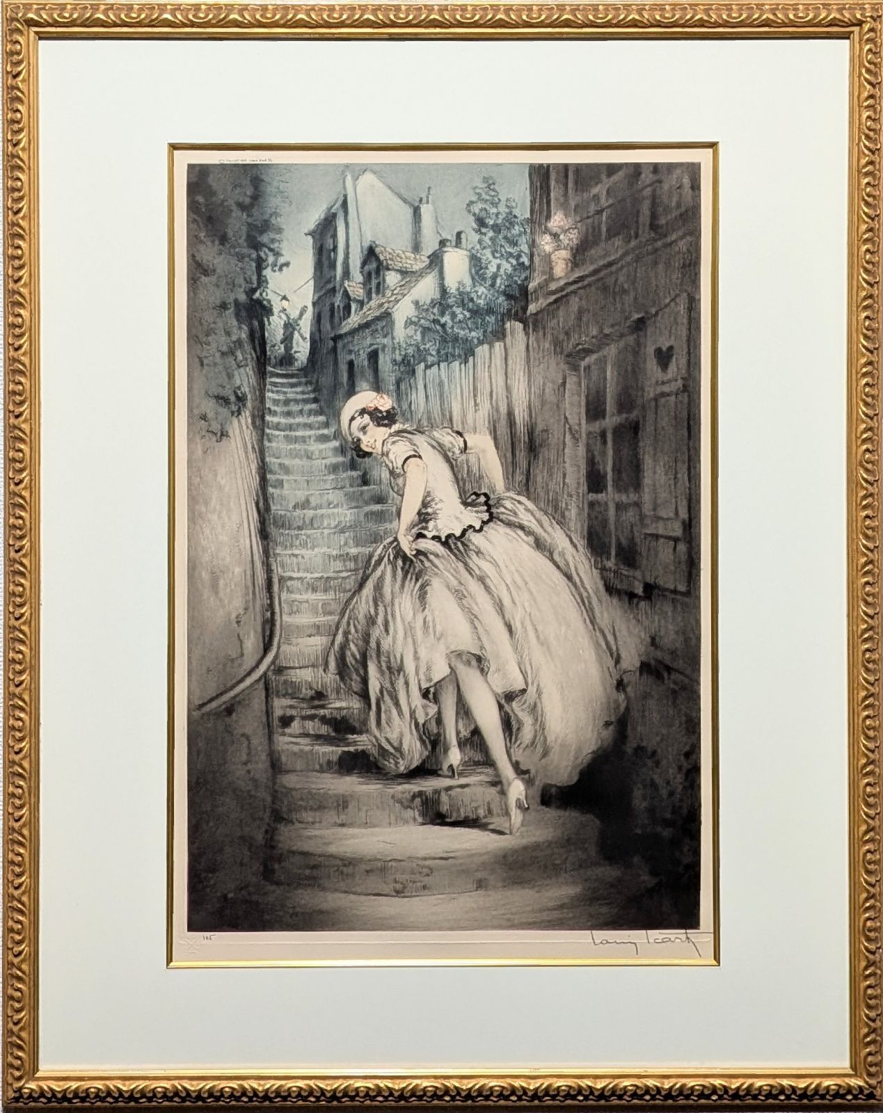 真作 ルイ イカール モンマルトルの君 直筆サイン