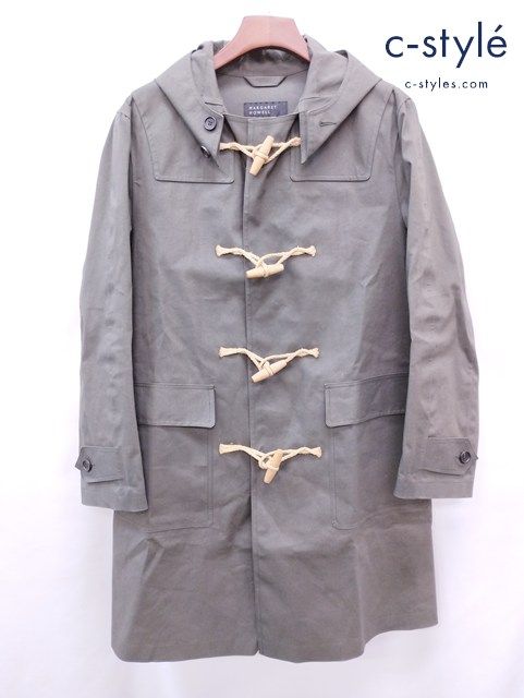 W051 コラボ MARGARET HOWELL×MACKINTOSH ダッフルコート M カーキ 579-210101 綿100％ | Q