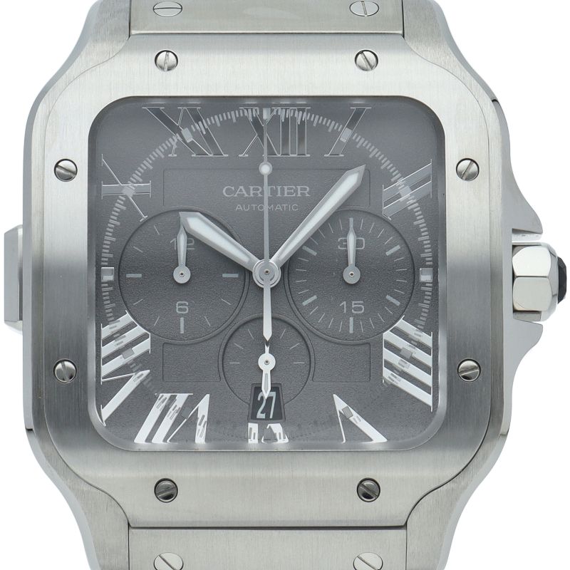 NIXON クロノグラフ メンズ ステンレス 48-20 腕時計 Y2K デイト 48mm