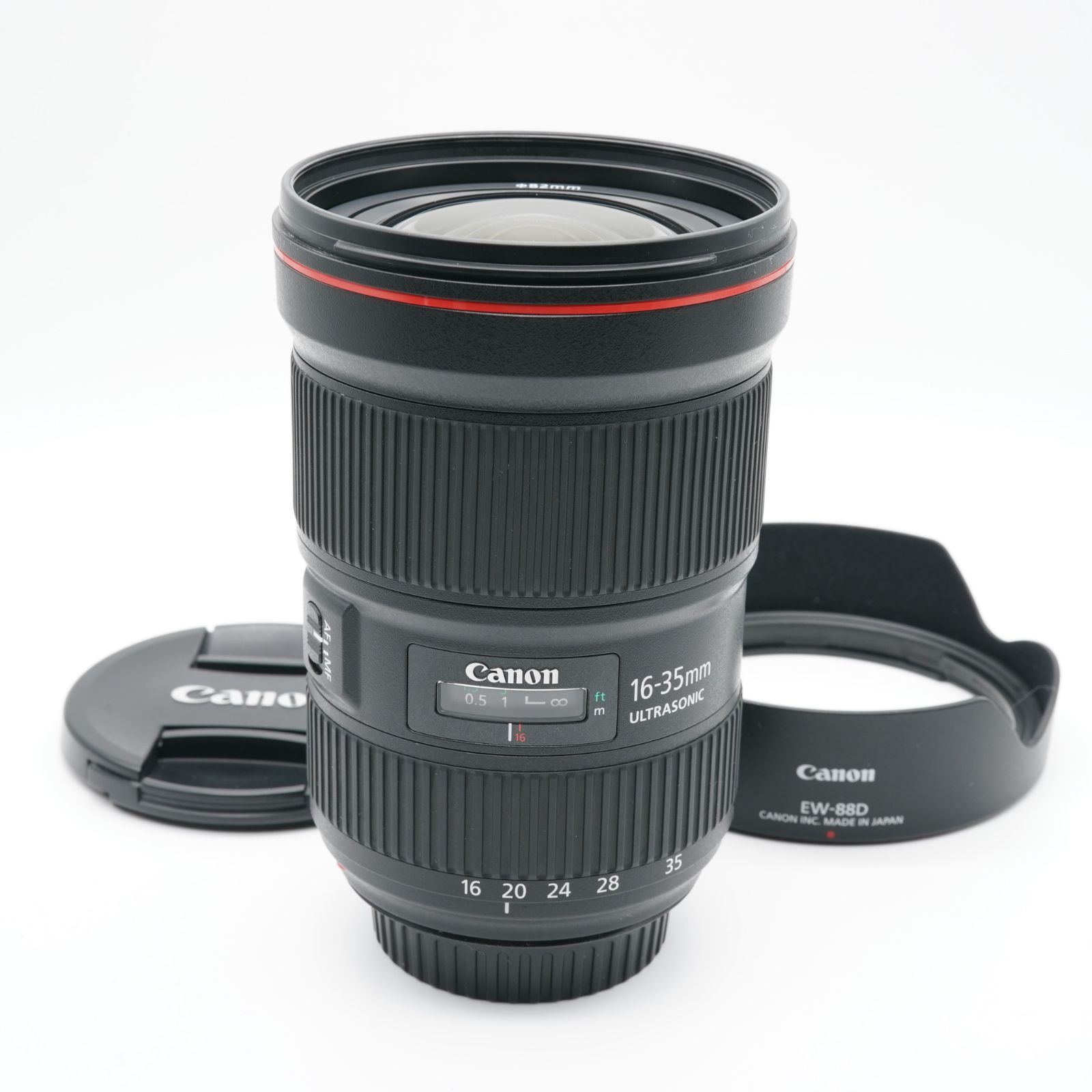ほぼ Canon キヤノン 広角ズームレンズ EF16-35mm F2.8 L III USM あると嬉しいフード付