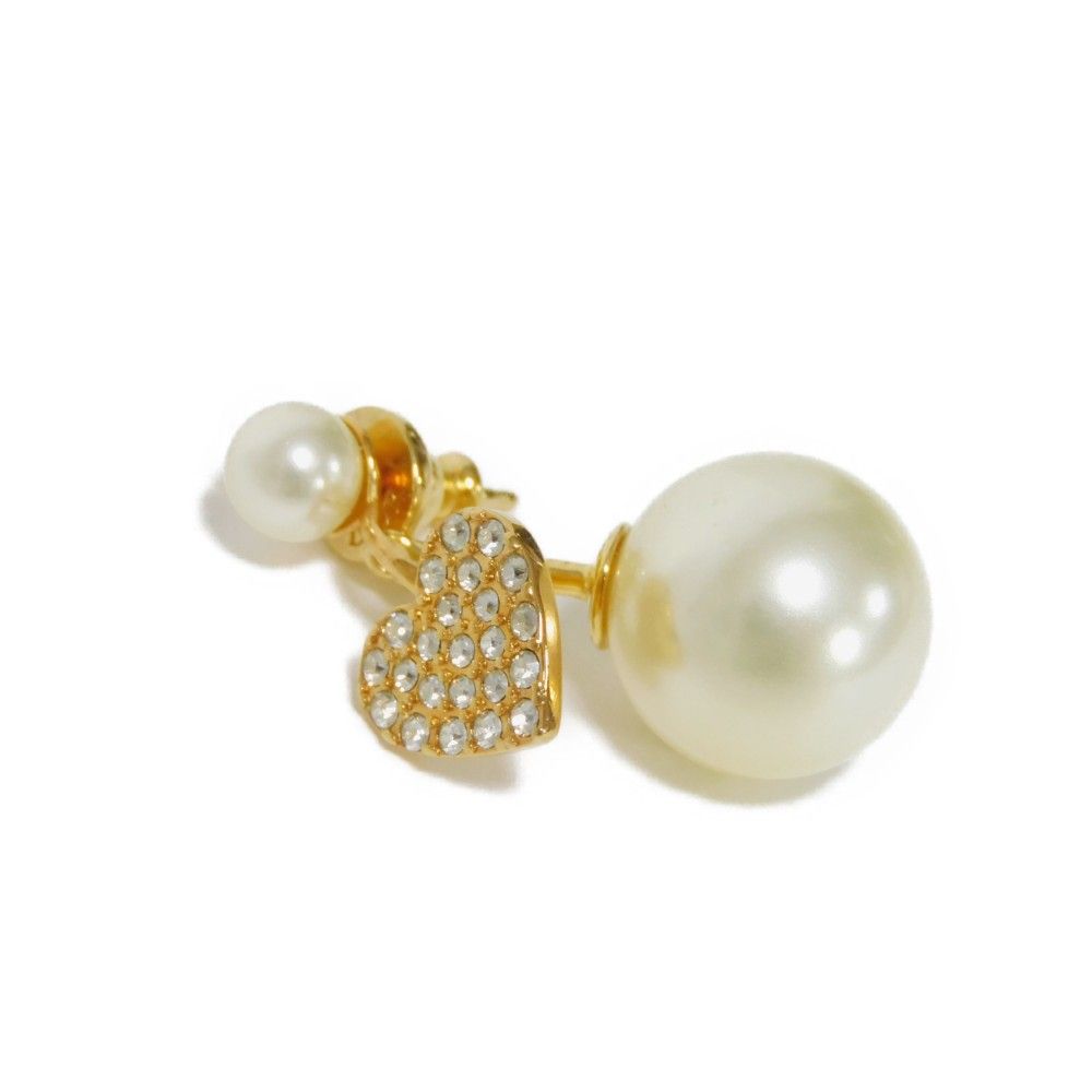 Dior ディオール MY ABC トライバル S ハート クリスタル レジンパール  