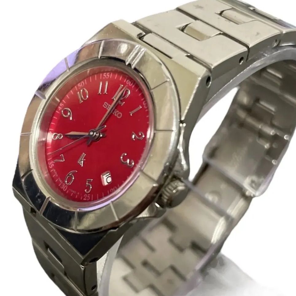 SEIKO 】セイコールキア レディース腕時計 7N82-0620クォーツ 品 電池 