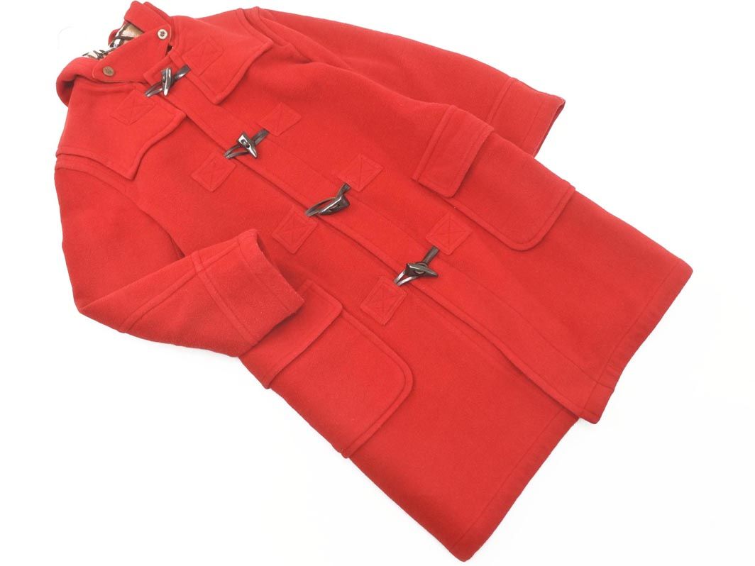 burberrys バーバリーズ BLUE LABEL ブルーレーベル ダッフル コート size40 赤 ◆ ◎レディース