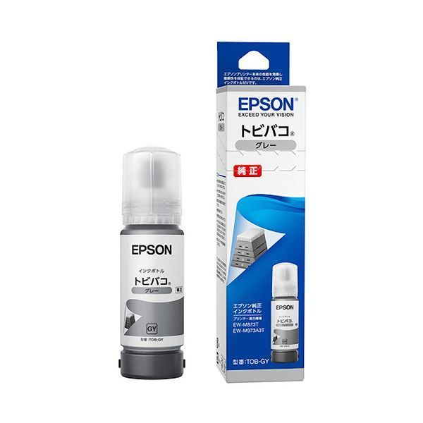 まとめ エプソンインクボトル トビバコ グレー 70mL TOB-GY 1個 ×3セット