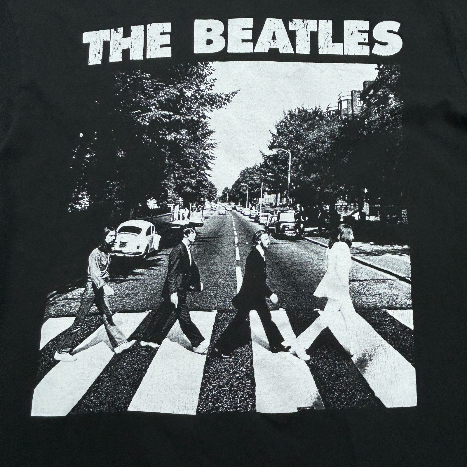 The Beatles ビートルズ アビーロード バンドTシャツ 古着 ブラック 黒 M - メルカリ