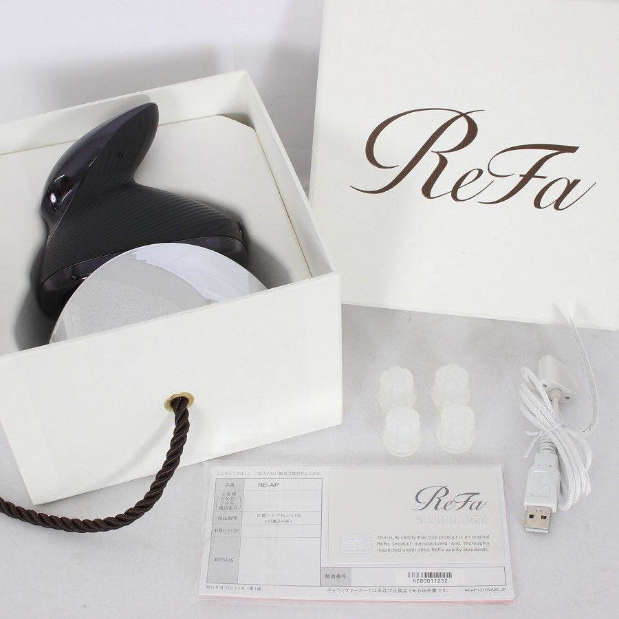 MTG ReFa BEAUTECH HEAD SPA RE-AP-03A ブラック リファ ビューテックヘッドスパ 本体