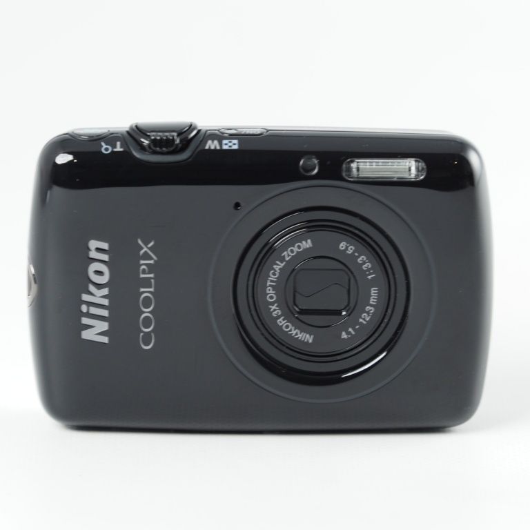 Nikon ニコン コンパクトデジタルカメラ COOLPIX S01 小型ボディ タッチパネル液晶 ブラック S01BK