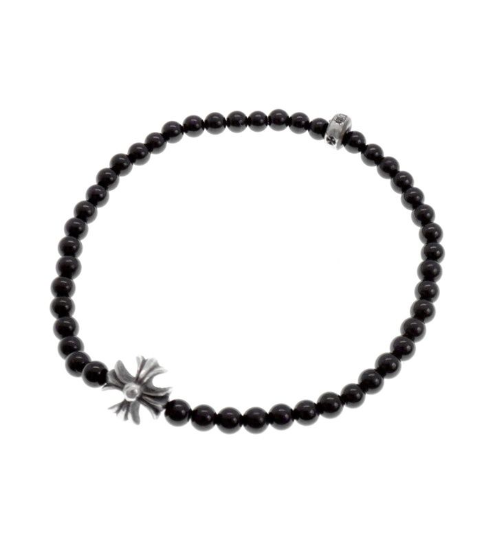 クロムハーツ CHROME HEARTS 【 4mm BEAD 】 ブラック