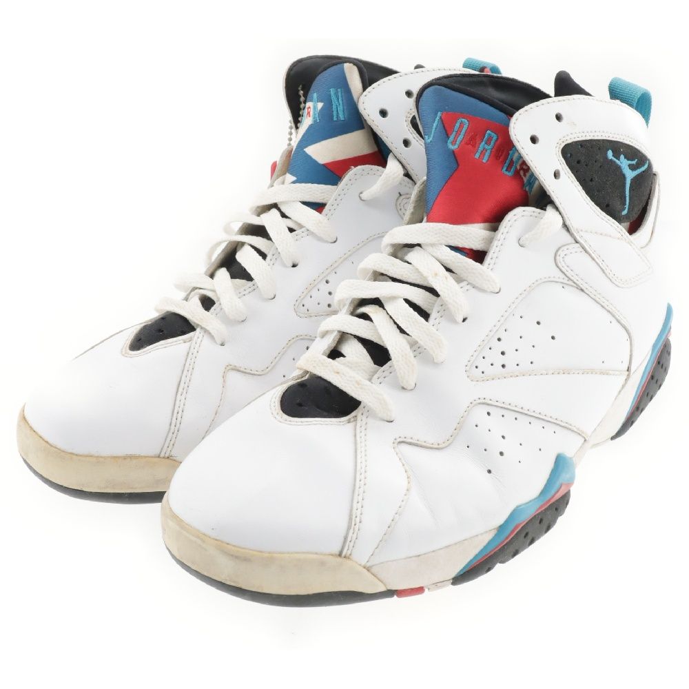 NIKE (ナイキ) AIR JORDAN 7 RETRO ORION エア ジョーダン 7 レトロ オリオン ハイカットスニーカー ホワイト  US10/28cm 304775-105 - メルカリ