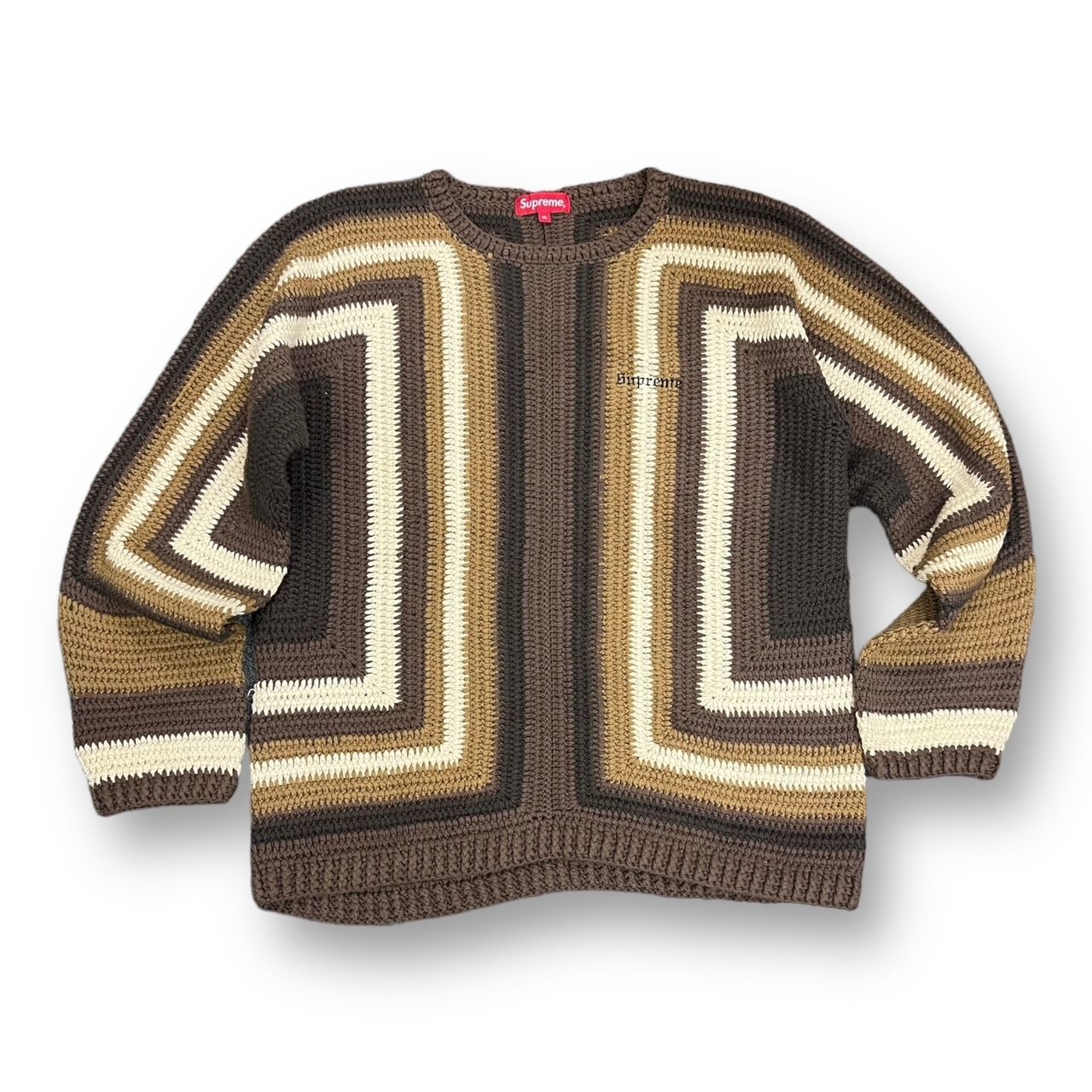 Supreme 22SS Hand Crocheted Sweater ハンドクロチェッティド 