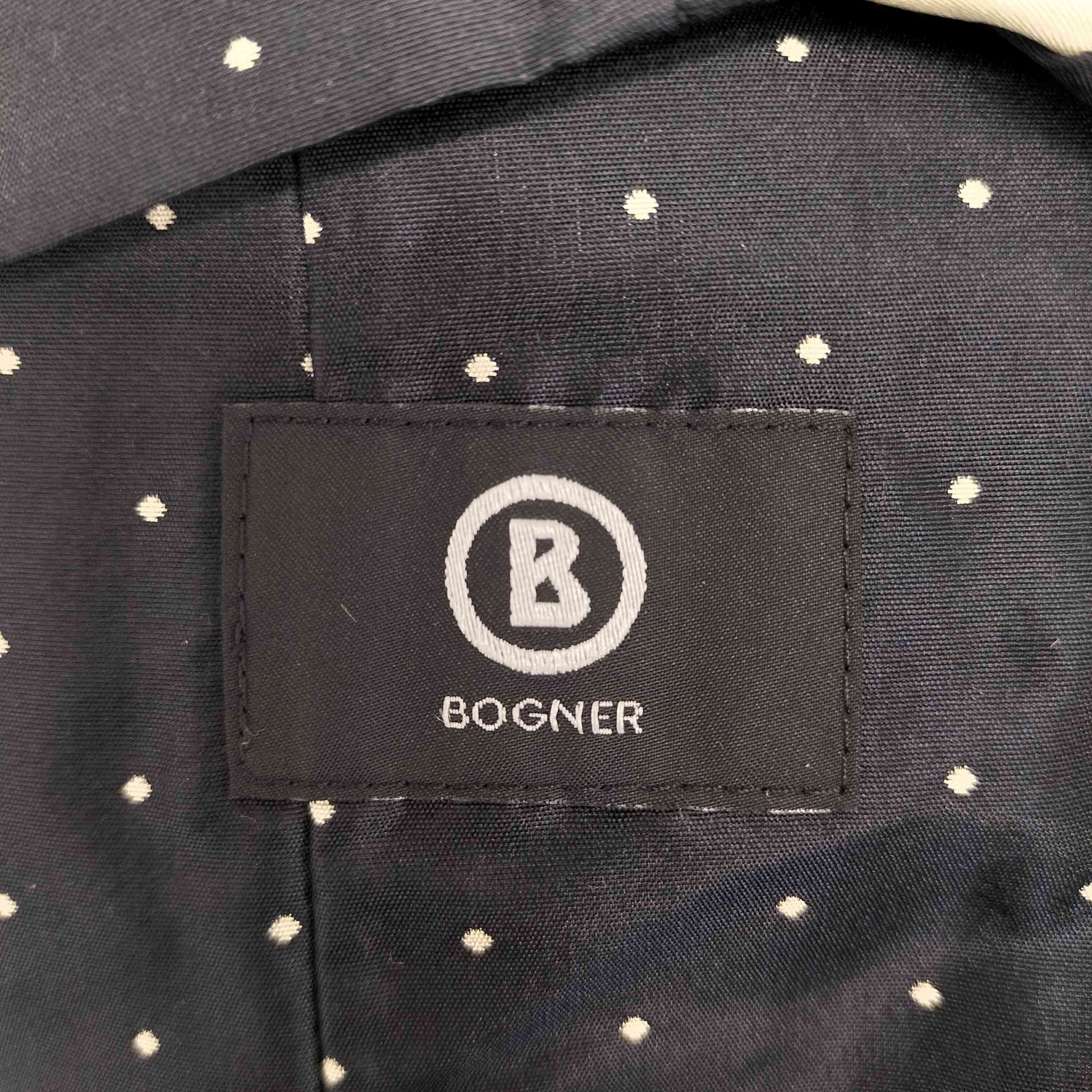 極美品 ボグナー BOGNER ハリスツイード ジャケット チェック 茶 38 1点物◇USA製3つボタン茶ハリスツイードジャケット古着メンズML