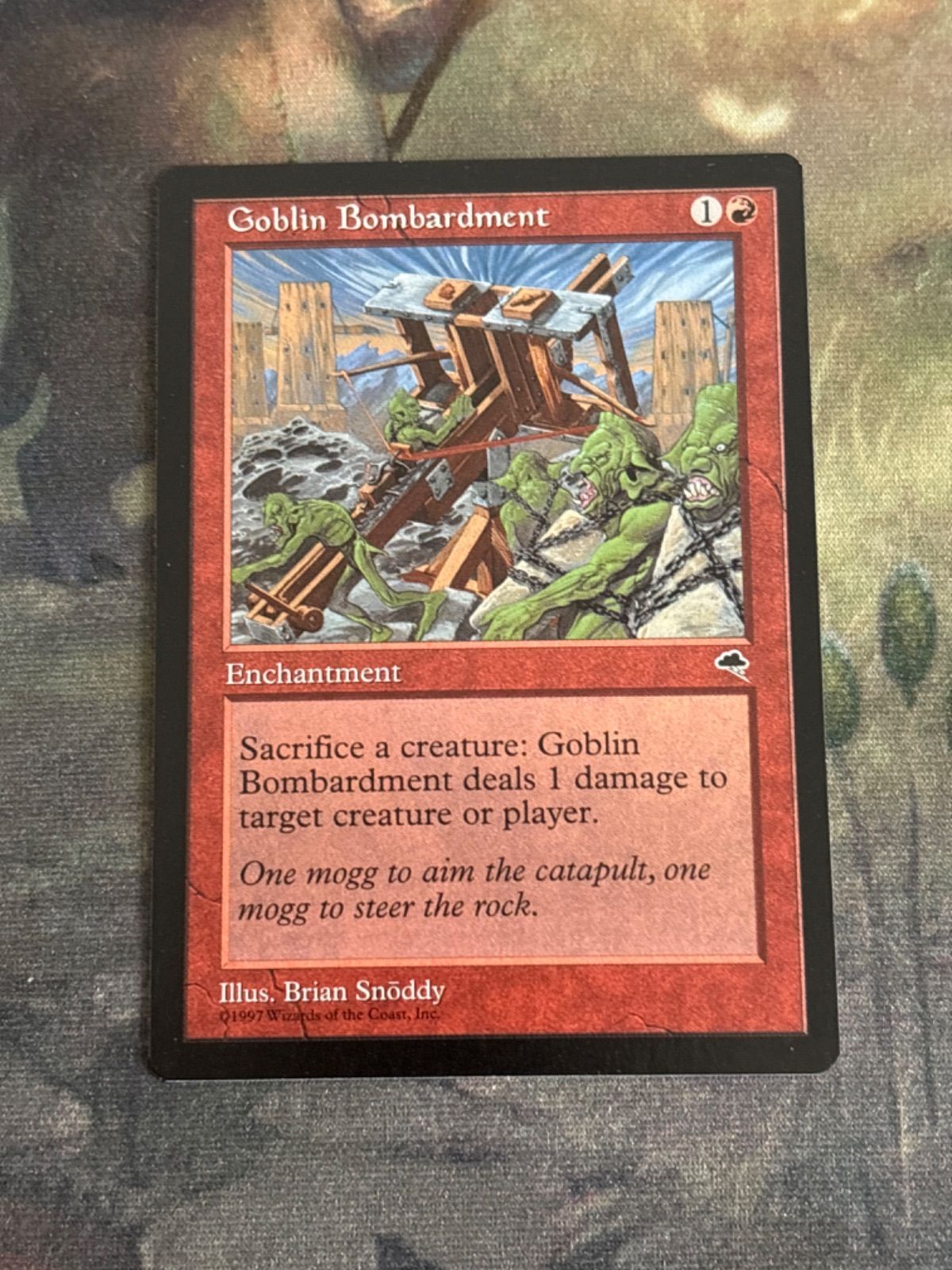 MTG スターター1999英語版　ゴブリン　Goblin Settler 2枚 MTG スターター1999英語版 ゴブリン Goblin Settler 2枚