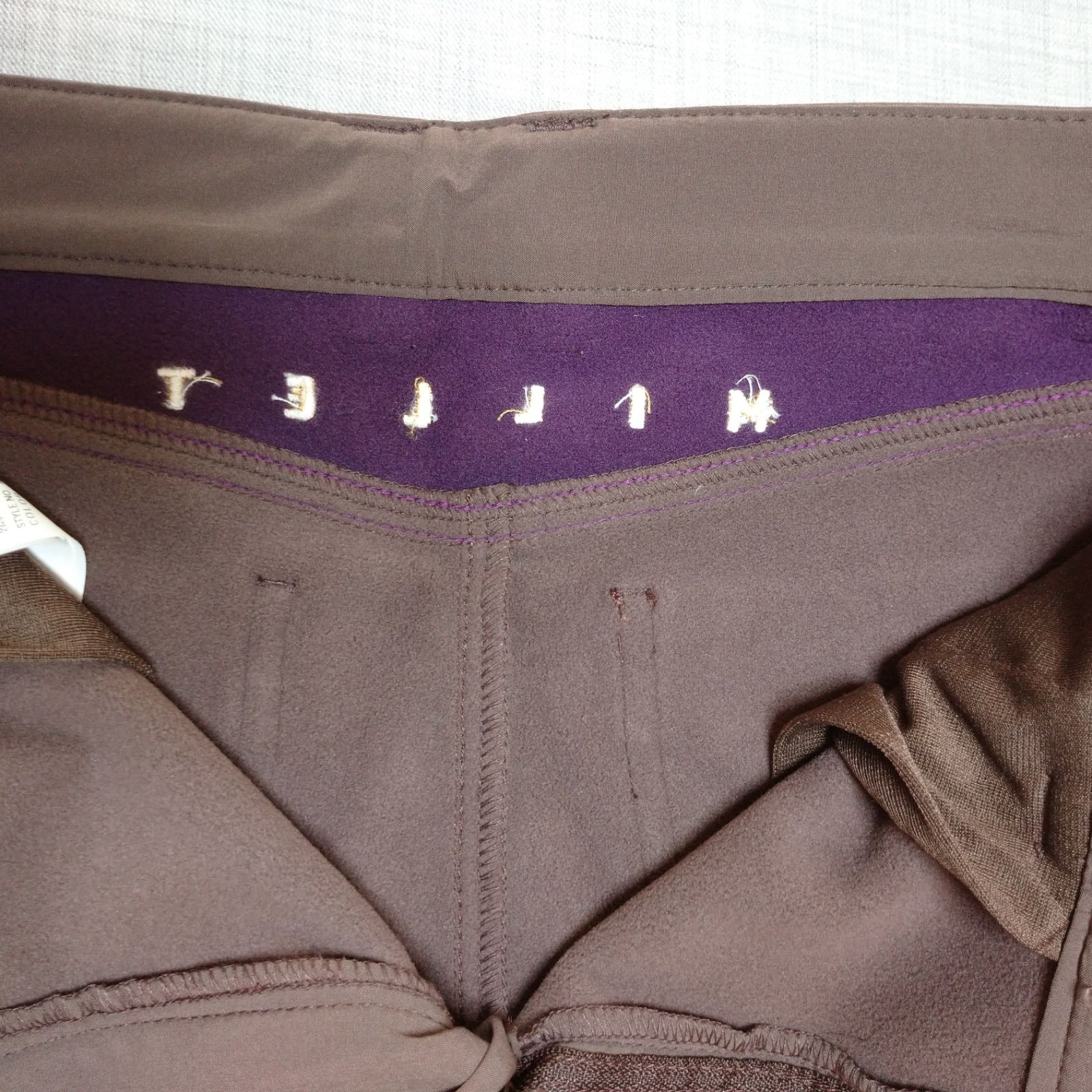 新品 MILLET パンツ ブラウン　茶色　オレンジ　ズボン　トレッキング　登山 MILLET - 新品 MILLET パンツ ブラウン 茶色 オレンジ ズボン