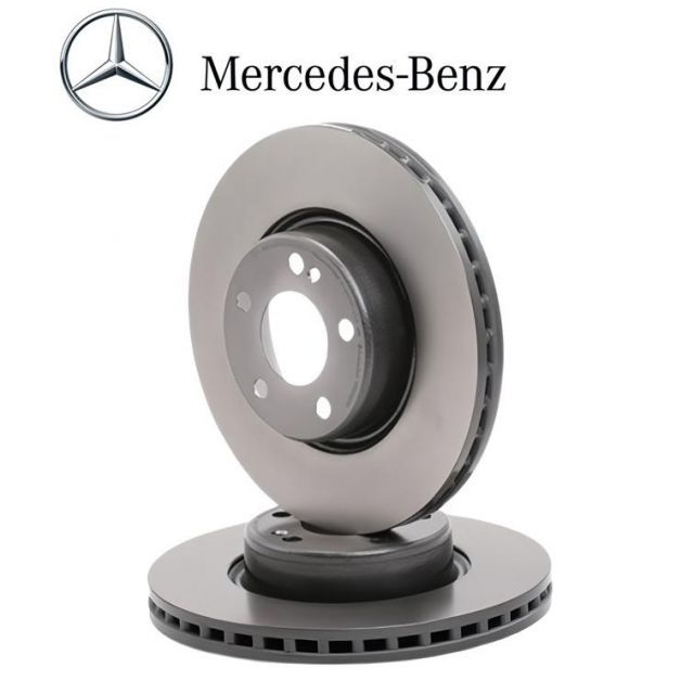 正規純正OEM Mercedes-Benz ベンツ フロント ブレーキローター 左右 Eクラス W213 E200 E220d ディスクローター 2枚 ローター 0004212512 000-421-2512