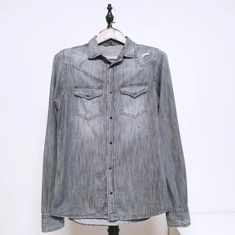 DIESEL(ディーゼル) メンズ ウォッシング デニムシャツ