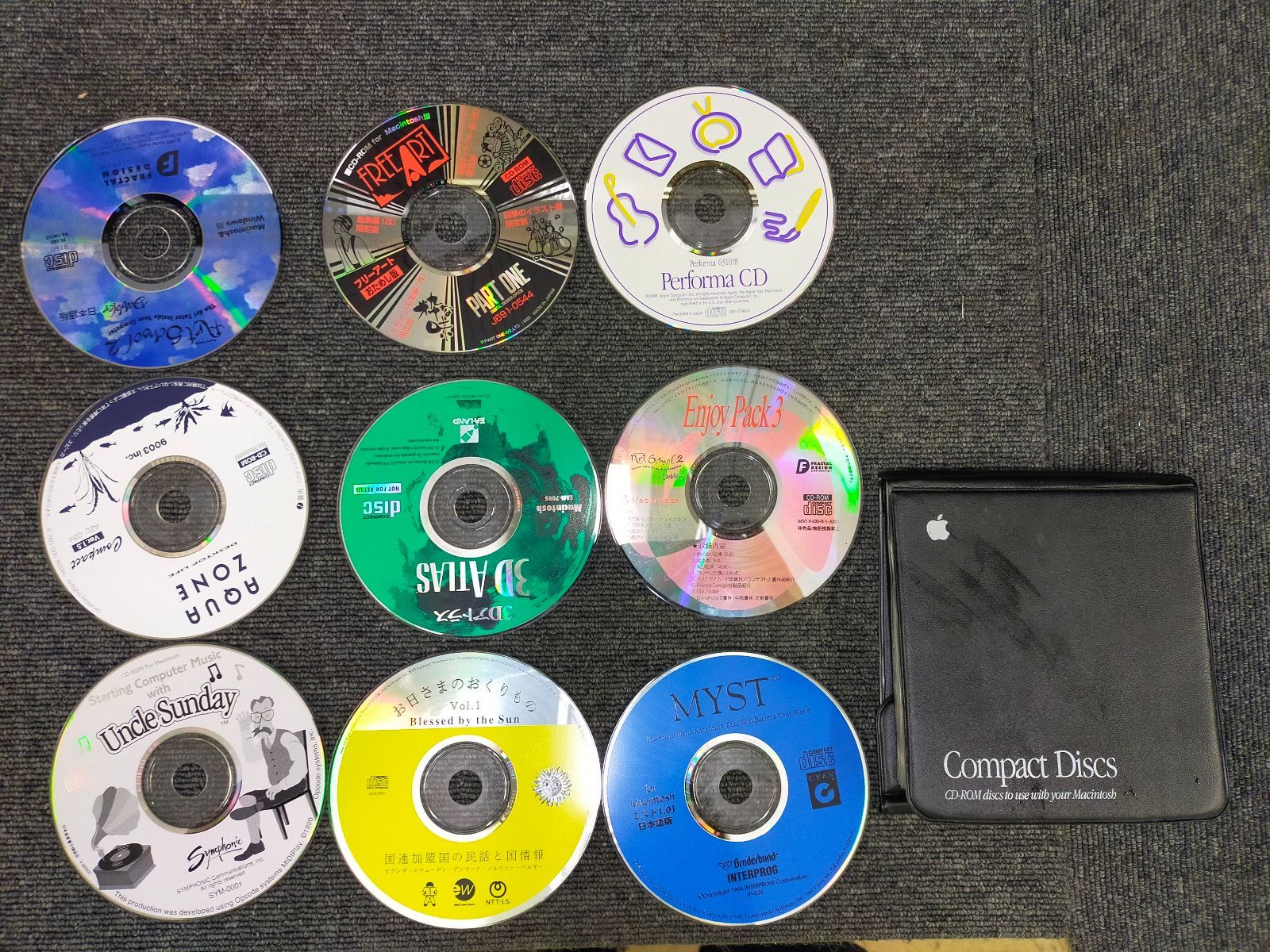 マッキントッシュパフォーマCD 1990年代～中期Macintosh向けのCD-ROM