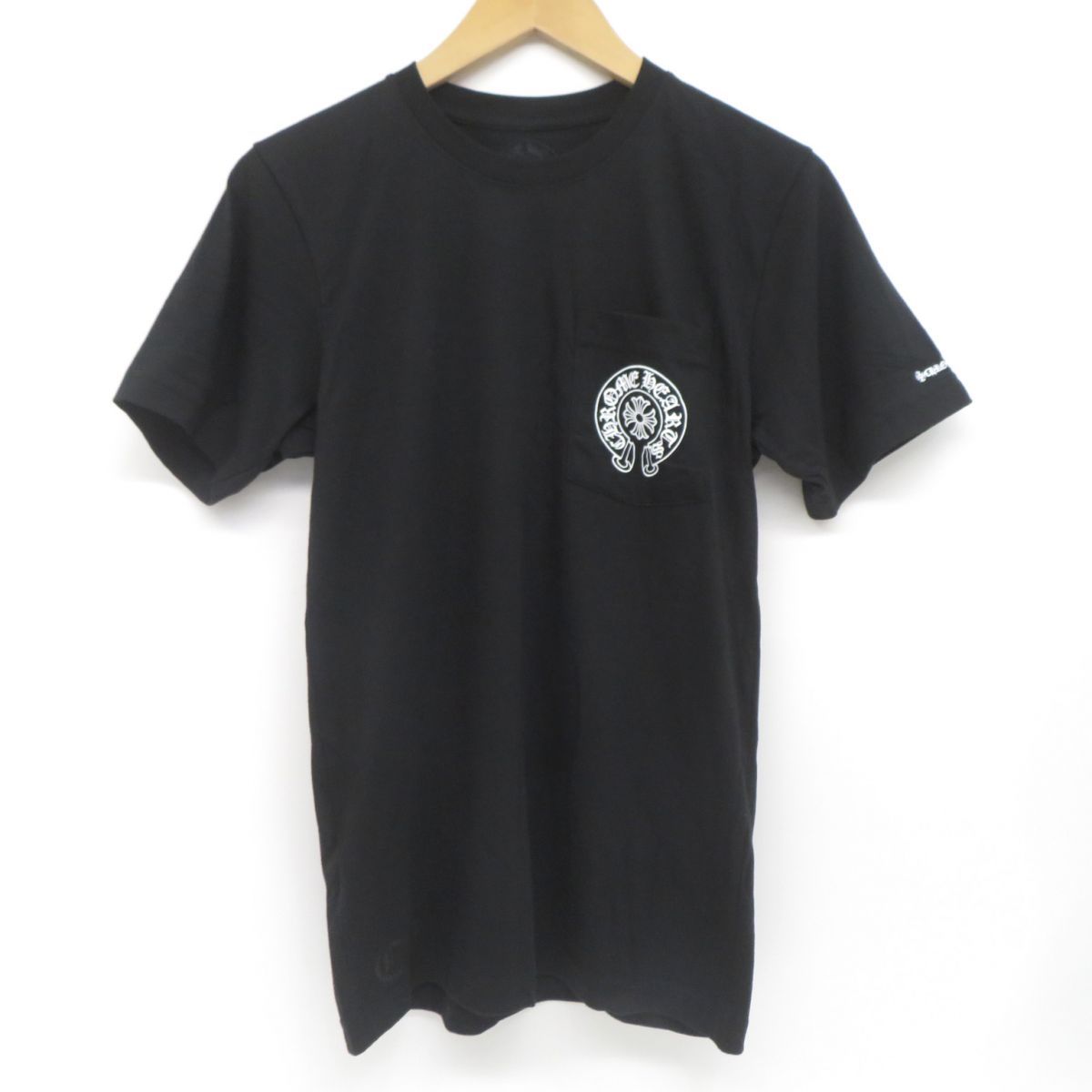 CHROME HEARTS クロムハーツ ホースシュー 半袖 Tシャツ 408129111 Sサイズ ブラック