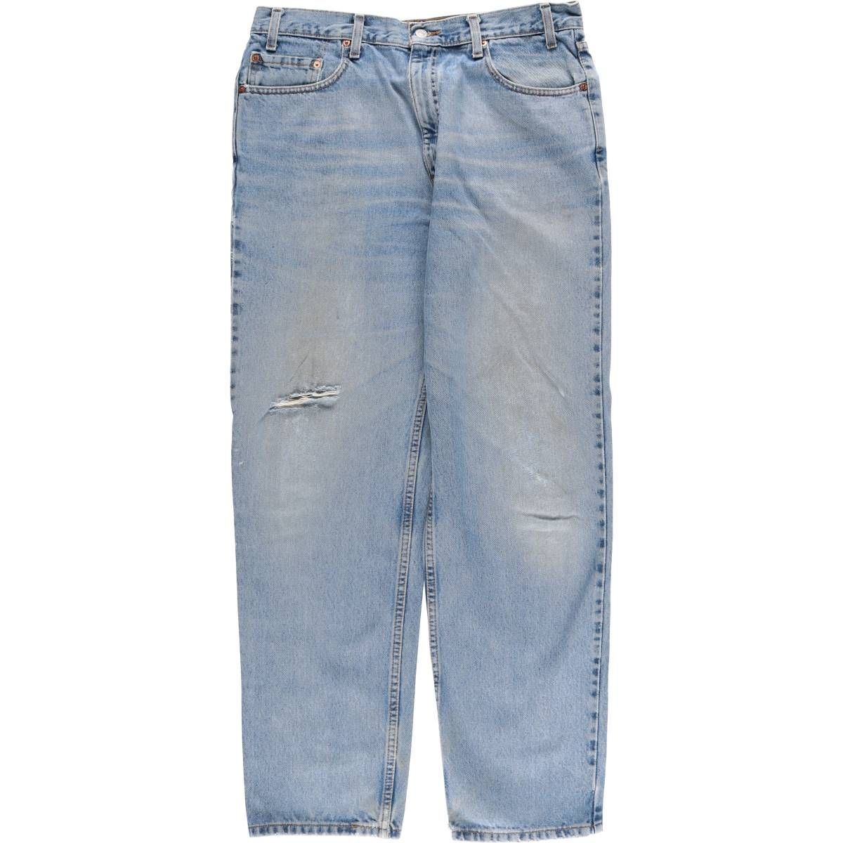古着 00年代 リーバイス Levi s 550 RELAXED FIT テーパードデニムパンツ メンズw36相当|eaa587684