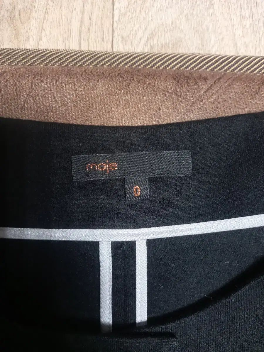 maje maje マージュ 黒 半袖 ニット ワンピース 55