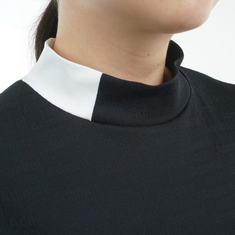 アドミラルゴルフ シャツ モックシャツ レディース 半袖 モックネック