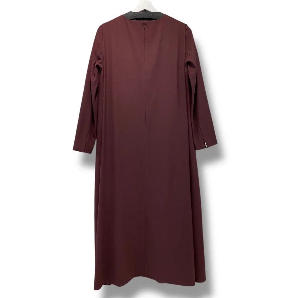 CELFORD セルフォード バックタックロングワンピース 長袖 ロング丈