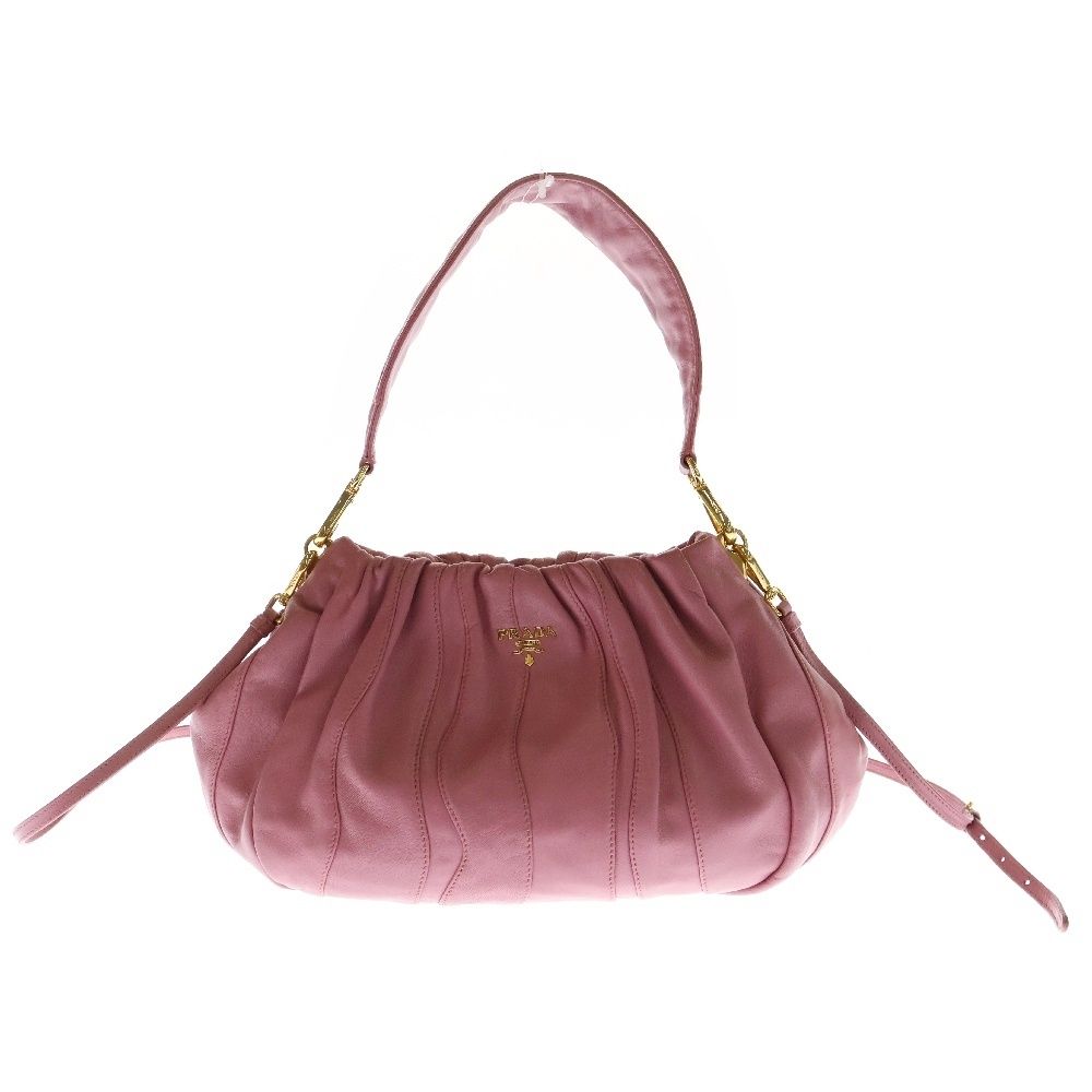 PRADA (プラダ) 2wayショルダーバッグ ピンク ナッパレザー