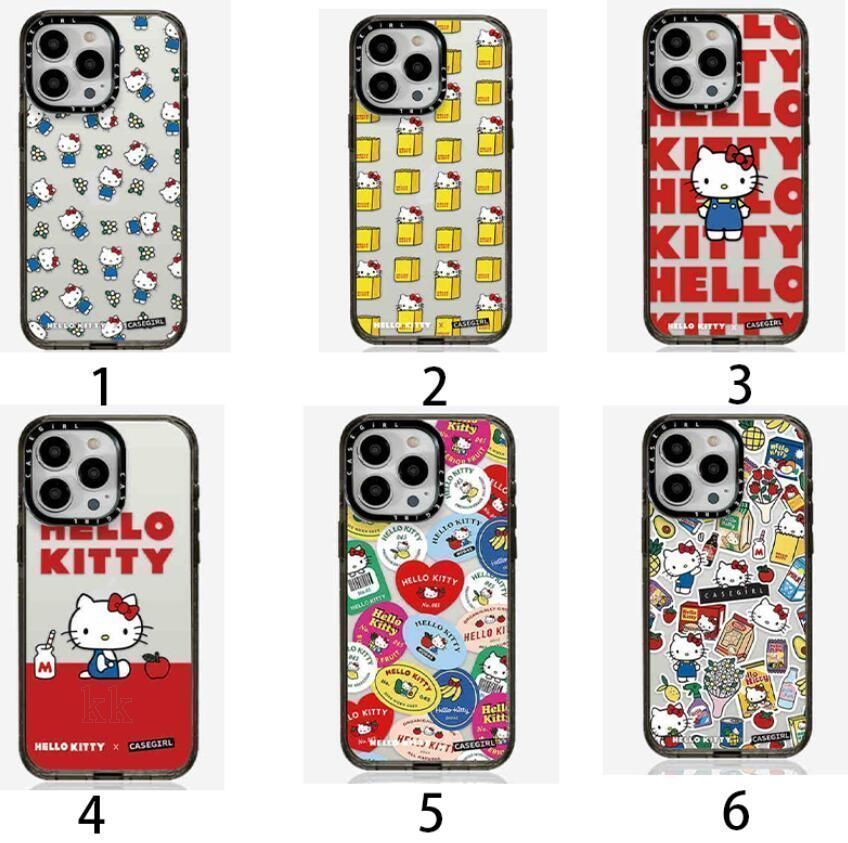 【海外限定】 CASETiFY×ハローキティ ケースHello Kitty iPhoneケースCASETiFY iPhoneアクセサリー