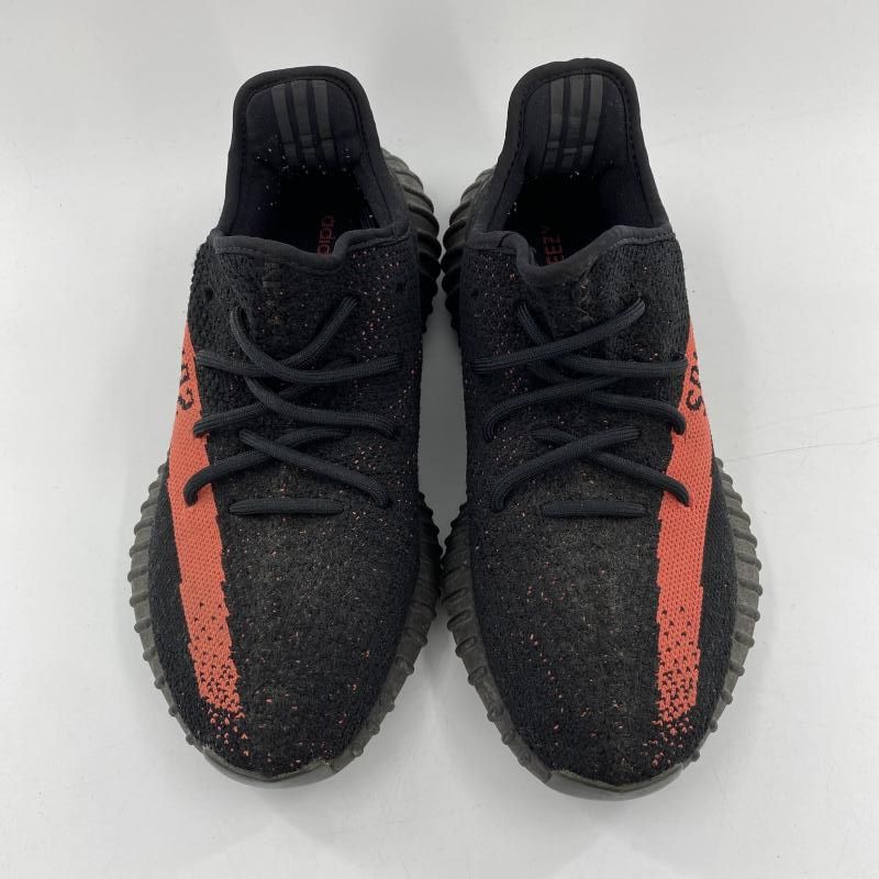 中古】adidas YEEZY Boost 350 V2 Core Black/Red スニーカー 26cm