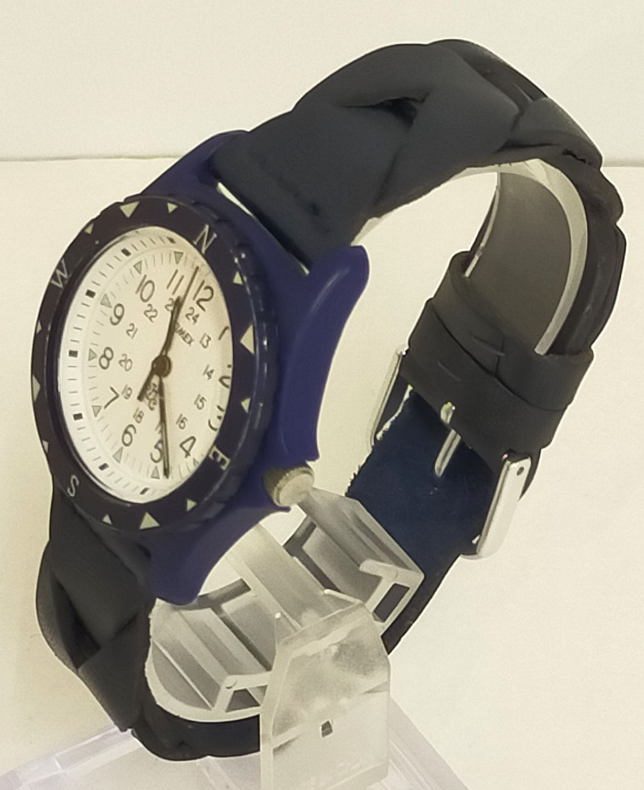 79.TIMEX Ron Herman コラボ 腕時計 SAFARI ネイビー系【併売品