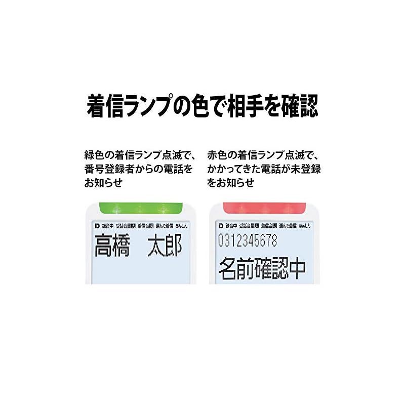 シャープ 電話機 コードレス 子機2台付き 詐欺対策機能 見守り機能搭載 JD-AT90CW 0 WWW_KANDAIZUMI_COM