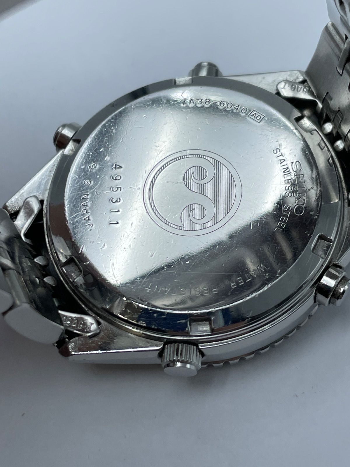 希少】SEIKO セイコー スピードマスター 7A38-6040 - メルカリ