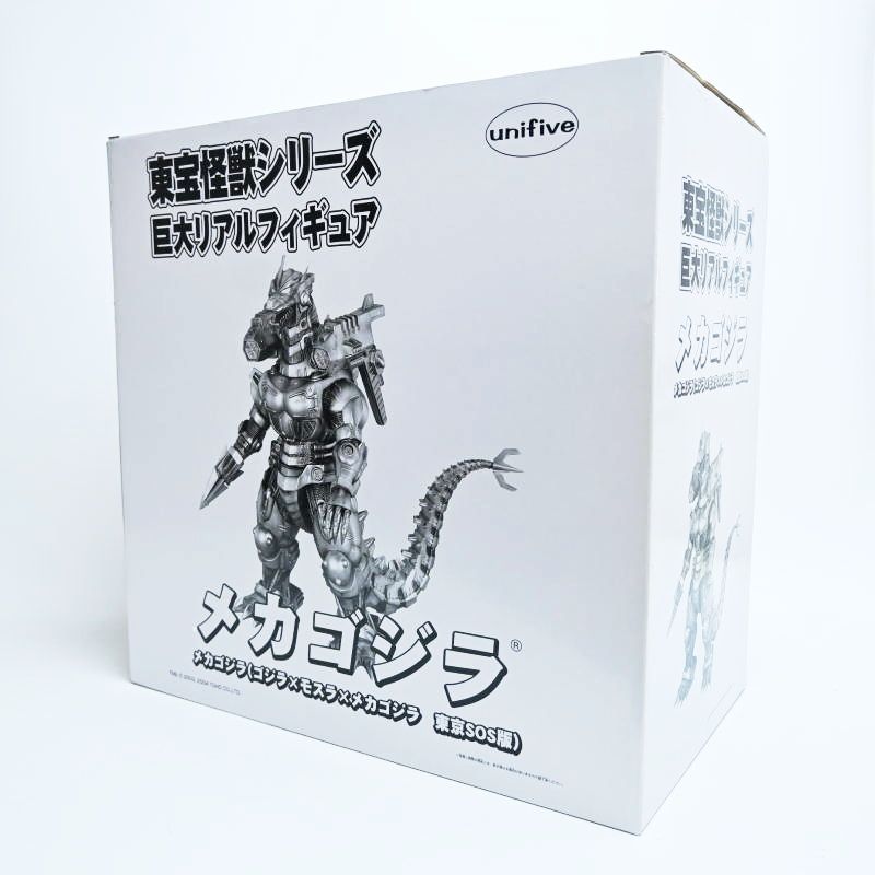 東宝怪獣シリーズ 巨大リアルフィギュア メカゴジラ ユニファイブ 東京SOS版 ユニファイブ 東宝怪獣シリーズ 巨大リアルフィギュア ゴジラ