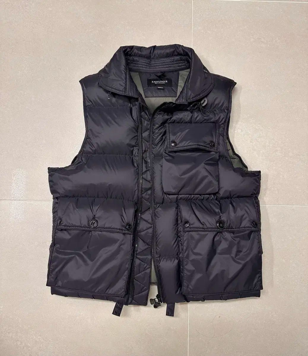 イーストローグ グースダウン ダウン ベスト S