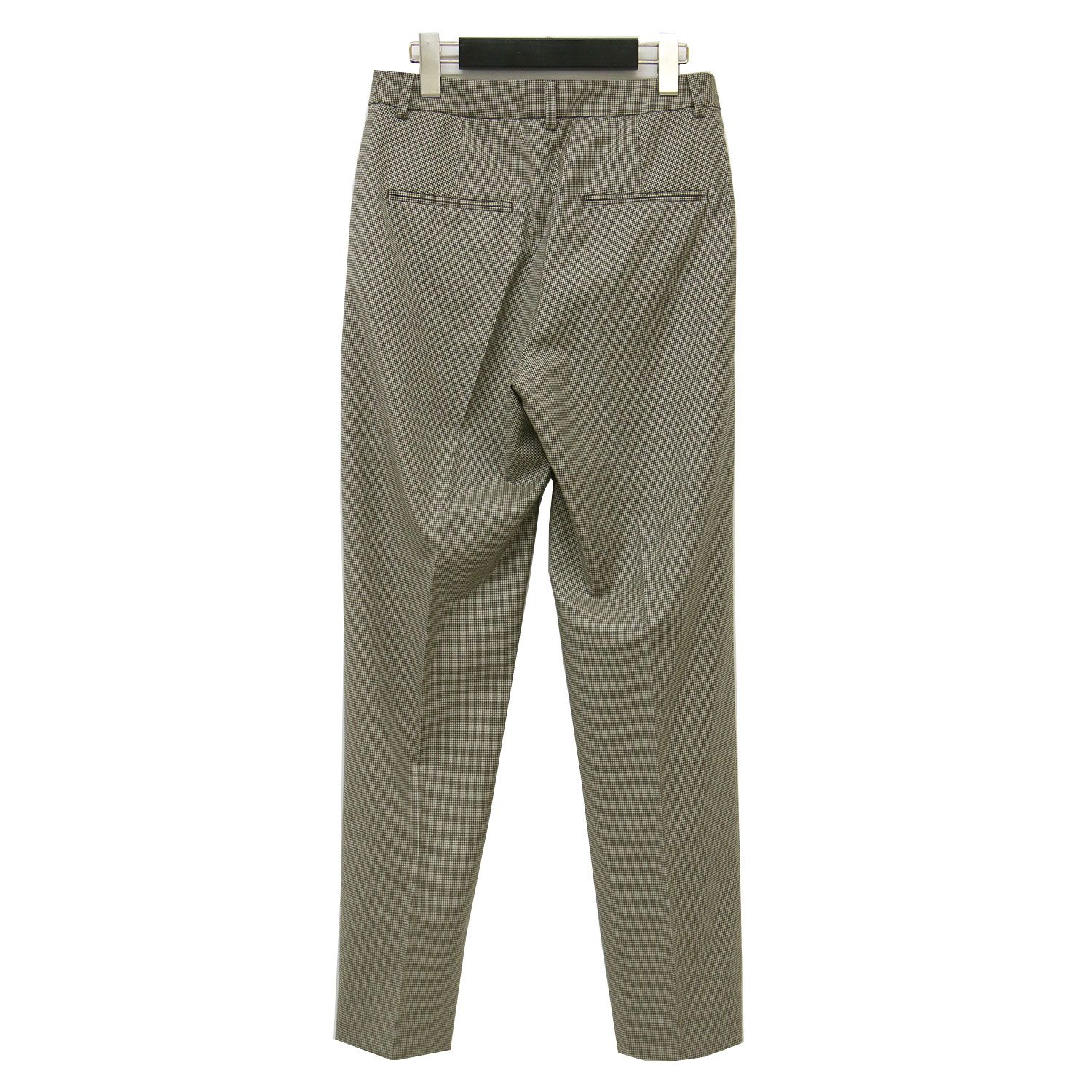 TOMORROWLAND collection トゥモローランド パンツ ブラウン系 サイズ 34 7号 | 23秋冬 ブラウニー シェファードチェック ペンシル パンツ | スラックス | テーパード ストレッチ | 日本製 レディース