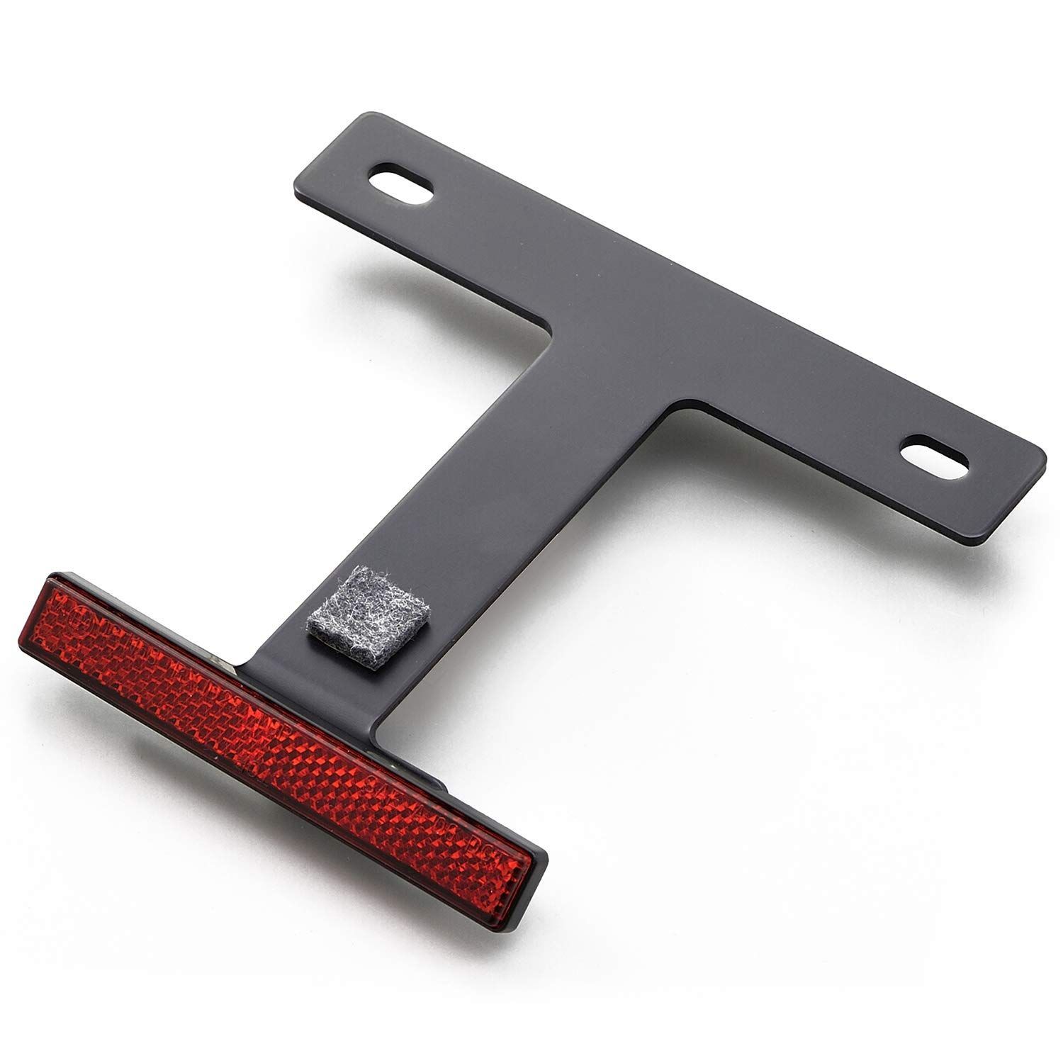 63252 ブラック スリムリフレクター アルミ製 角度45° リフレクター バイク用 デイトナ Daytona