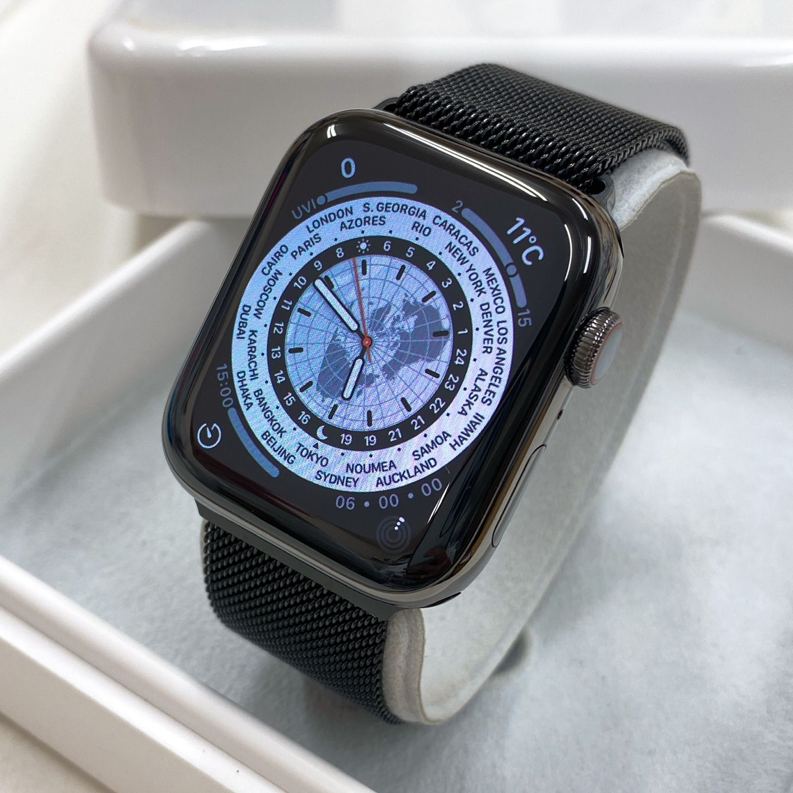 Apple watch series6 グラファイトステンレスアップルウォッチ