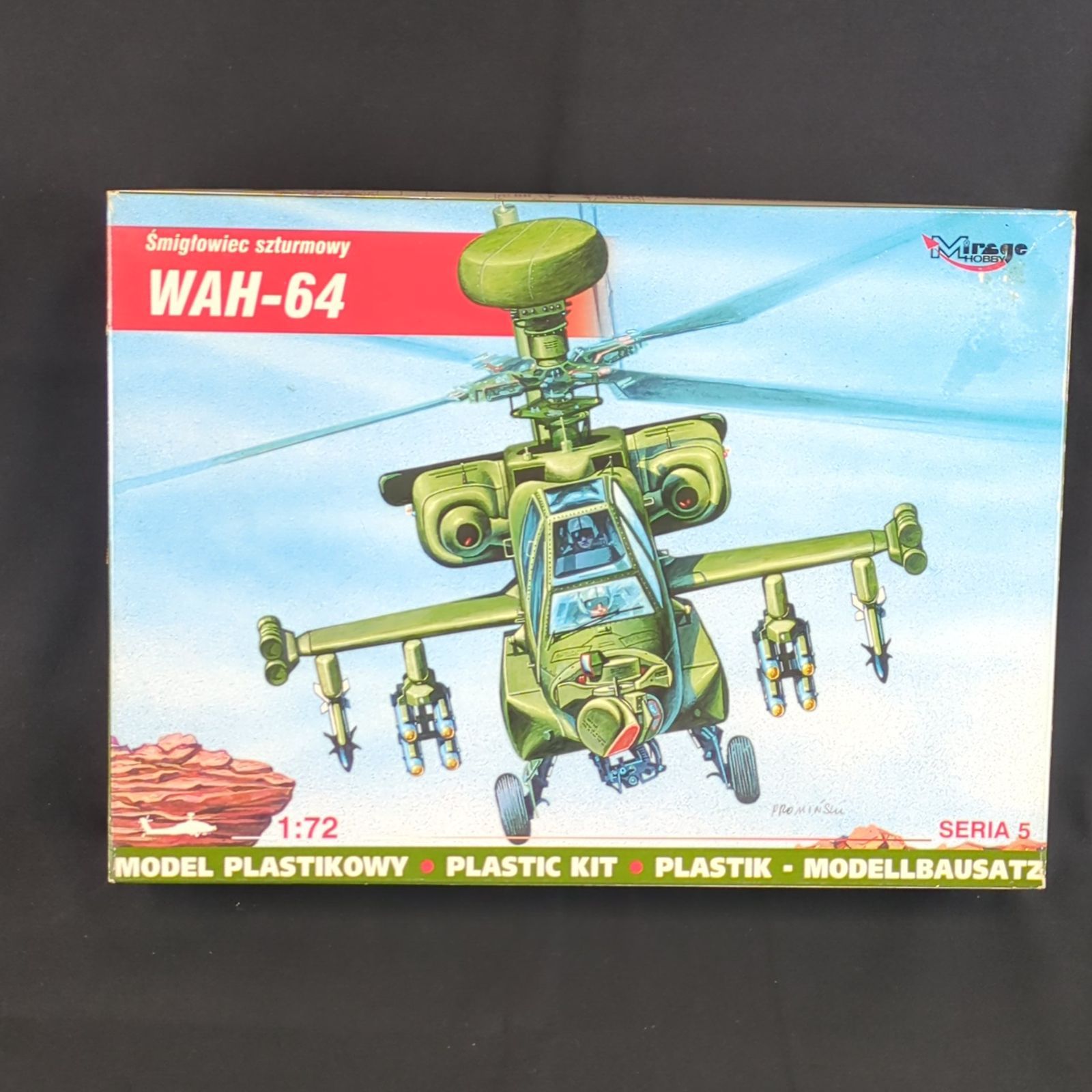 輸入キット キット ミラージュホビー Mirage Hobby 72053 1 72 WAH-64