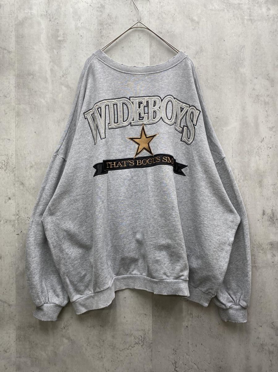 GYDA ジェイダ 071842705901-02 WIDEBOYSドルマンスウェットTOPS