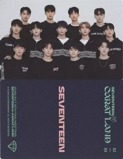 中古】コレクションカード(男性) 82：SEVENTEEN/集合(13人)/「2022 SVT