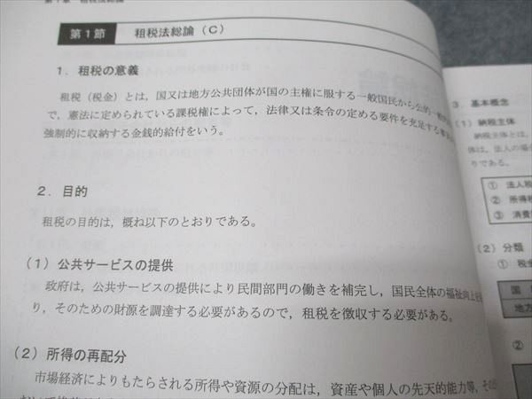 CPA会計学院 公認会計士講座 租税法 テキスト/理論対策テキスト