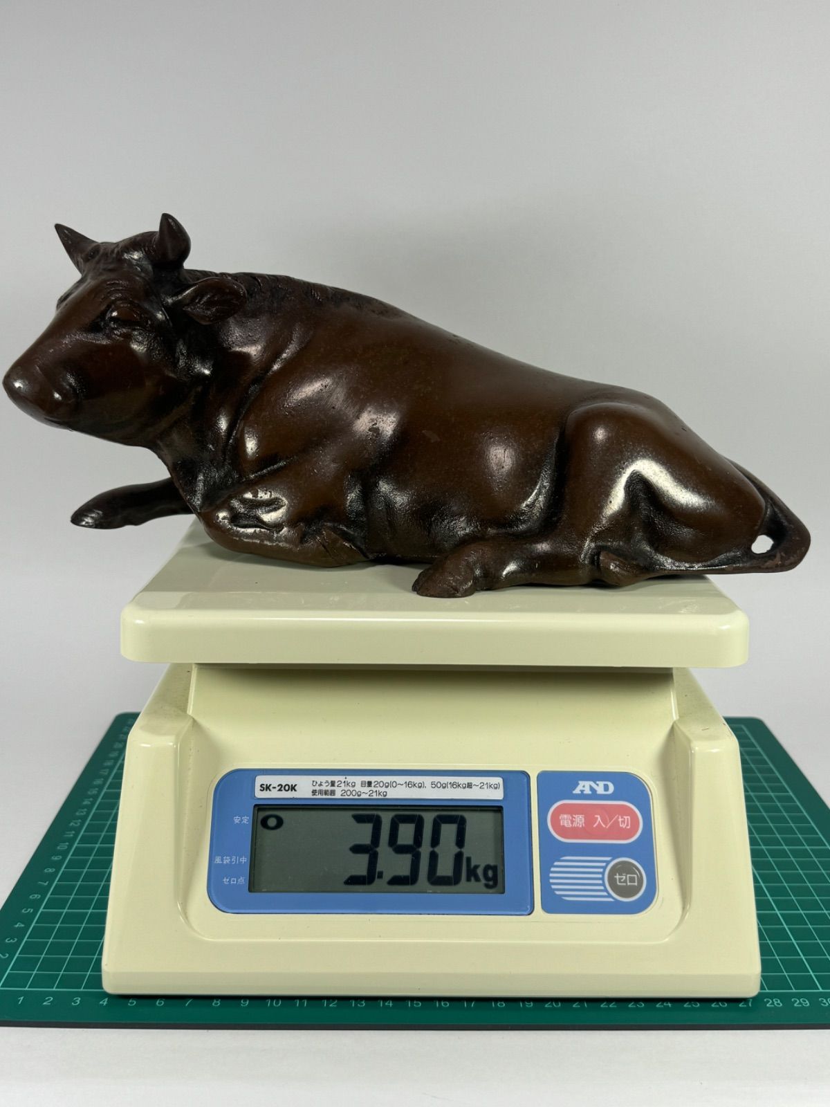 鉄製牛光山作