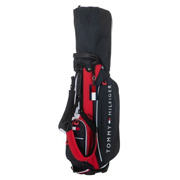 トミーヒルフィガー ゴルフ スタンドキャディーバッグ ジュニア 3点式ショルダー 8.5型 38インチ対応