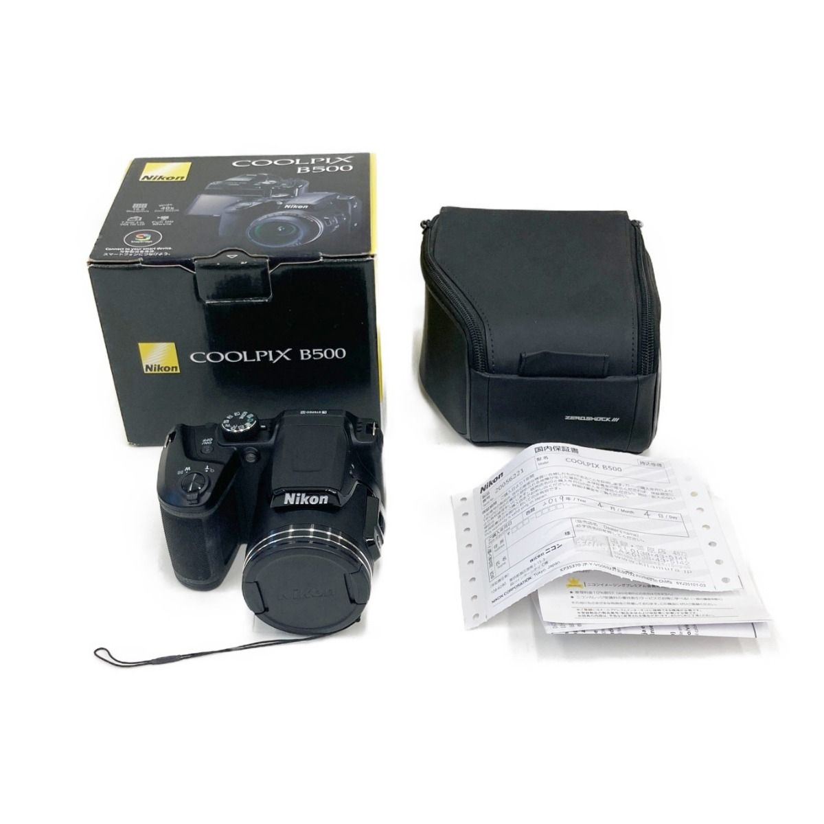 〇〇Nikon ニコン コンパクトデジタルカメラ COOLPIX B500 ブラック
