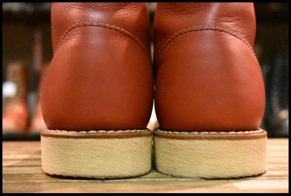 9D 箱付 美品 犬タグ復刻 19年】レッドウィング 8166 アイ